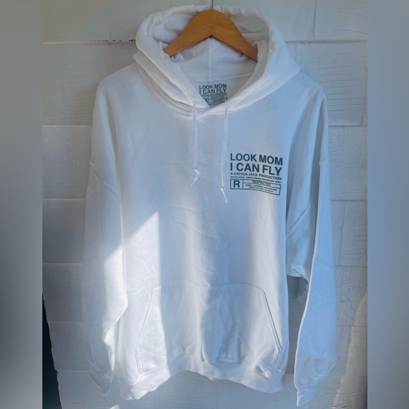 Cactus Jack by Travis Scott | Shirts | Cactus Jack Look Mom I Can Fly  Hoodie | Poshmark